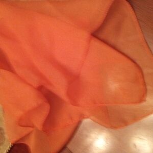 Scarf orange square